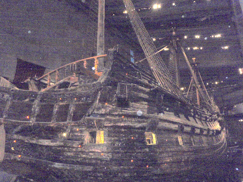 1628 Vasa War Ship.